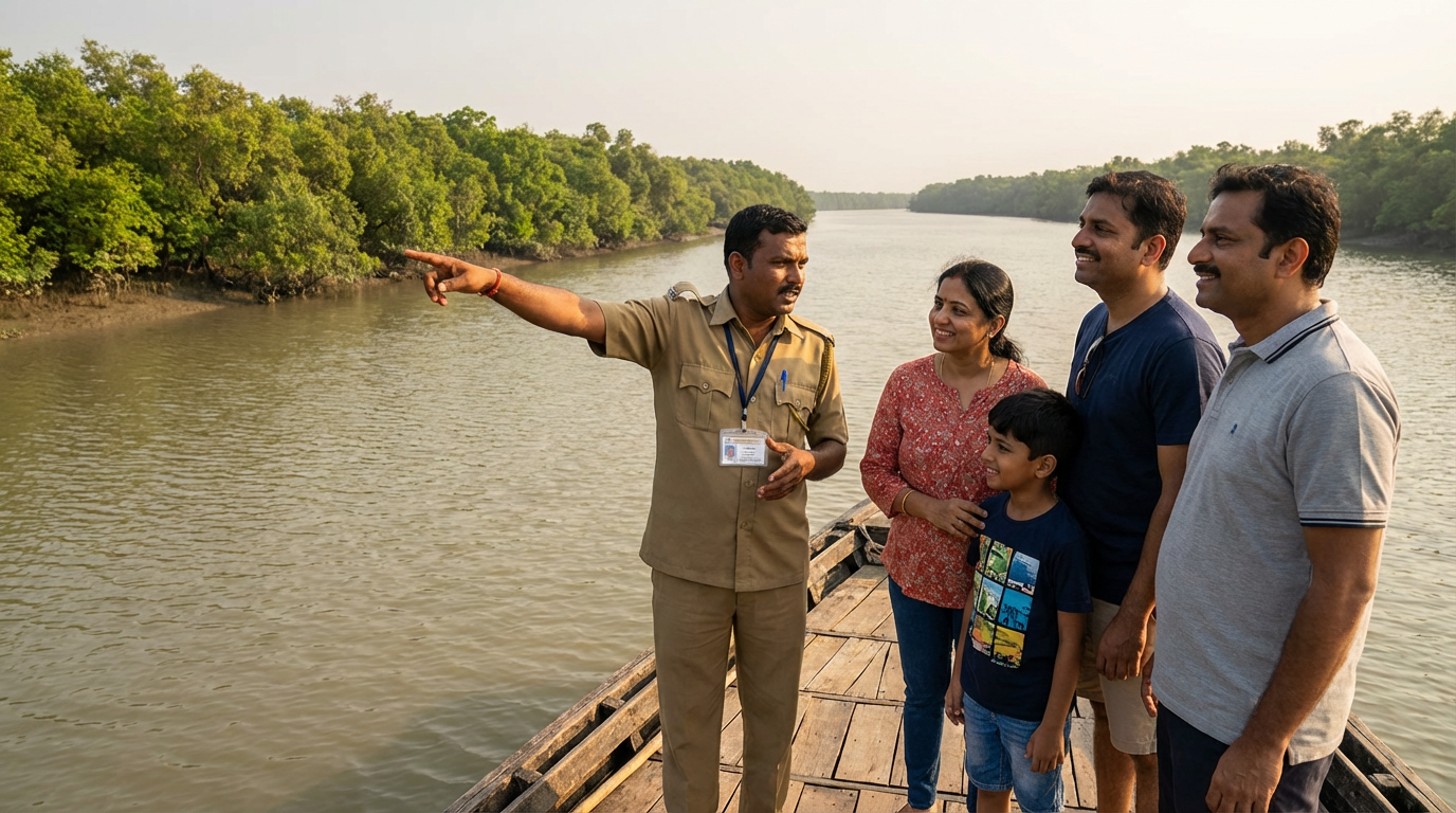 Best Sundarban tour operator professional guide with tourists