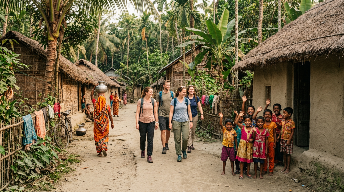 Sundarban 2 nights 3 days itinerary village walk experience