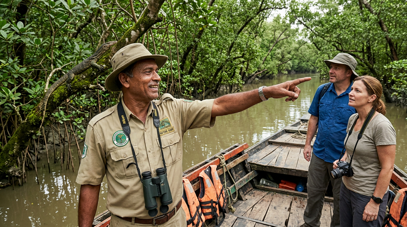 Sundarban Private Tour Guide Sundarban private tour personal naturalist guide