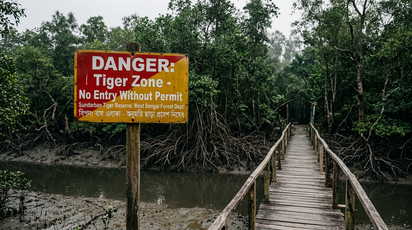 Sundarban tour safety tips tiger reserve warning zone