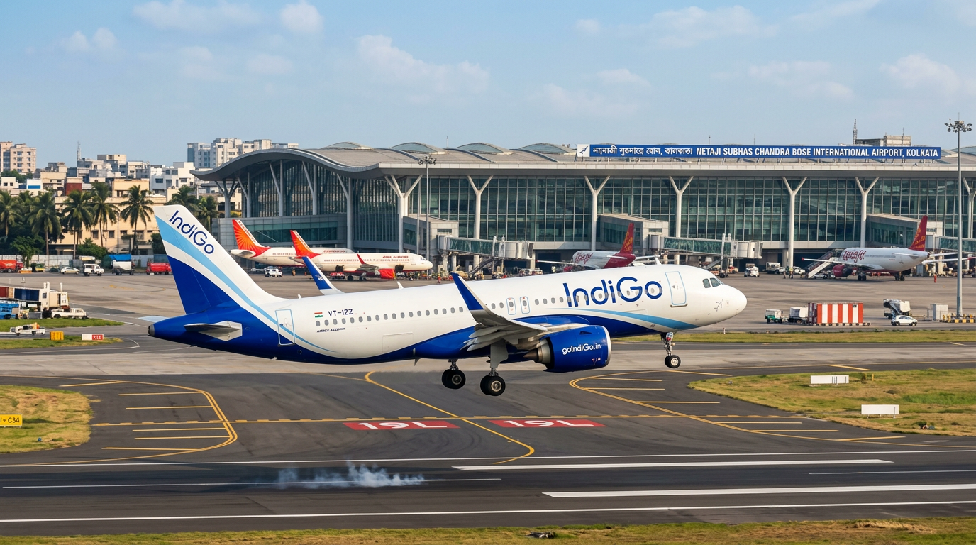 Sundarban Tour from Hyderabad — Flight to Kolkata Sundarban tour from Hyderabad flight landing at Kolkata airport