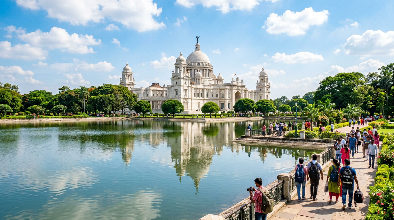 Sundarban Tour from Mumbai — Kolkata Transit Stop Sundarban tour from Mumbai transit through Kolkata Victoria Memorial