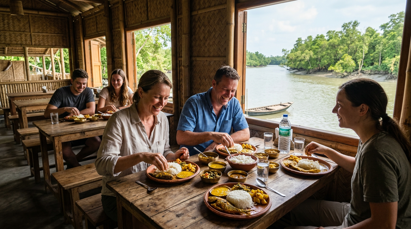 What to expect on Sundarban tour Bengali meals